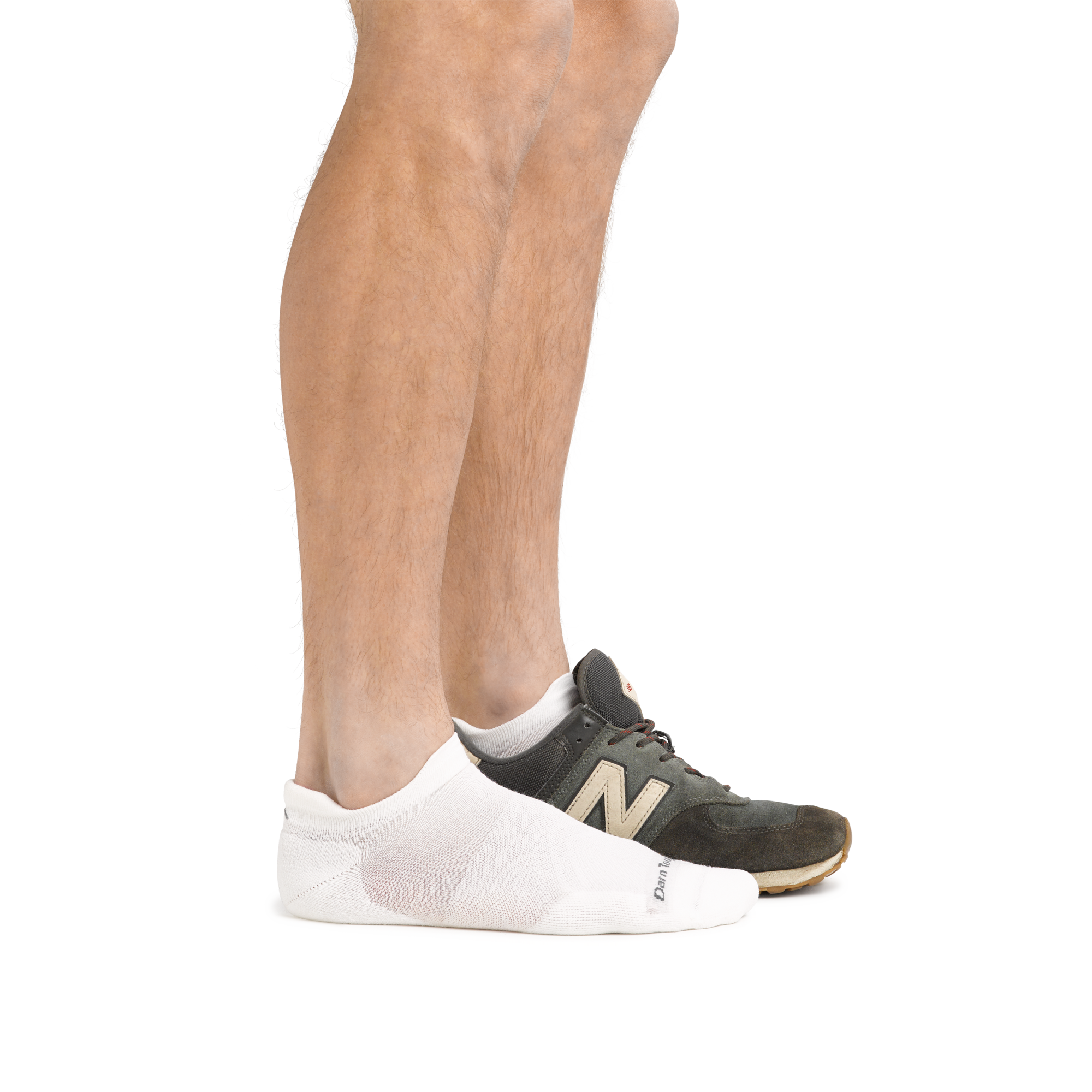 Men's Run No Show Tab Cushioned Ultra-Lightweight Running Socks - Image 14