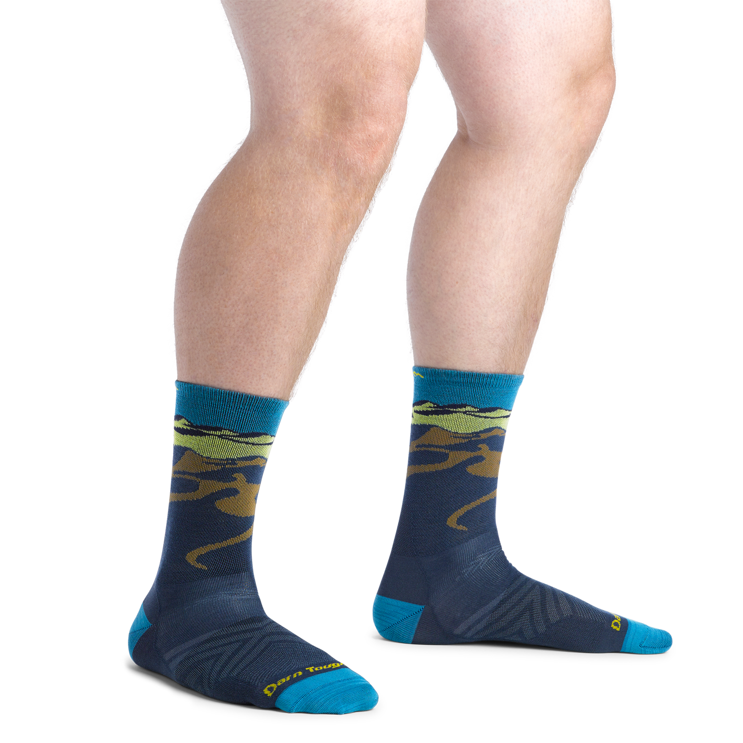 Men's Ridge Runner Micro Crew Ultra-Lightweight Running Socks - Image 4