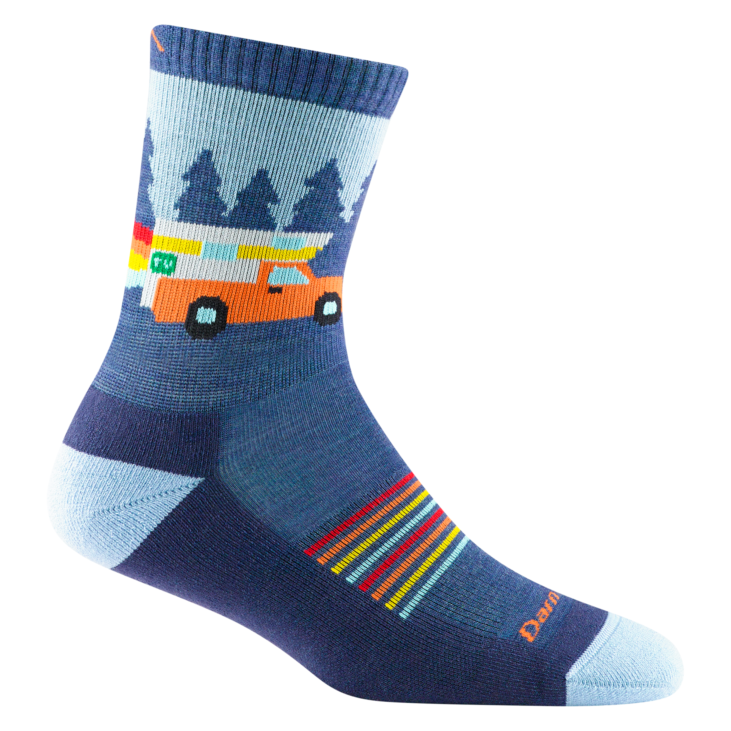 Kids Van Wild Micro Crew Lightweight Hiking Socks