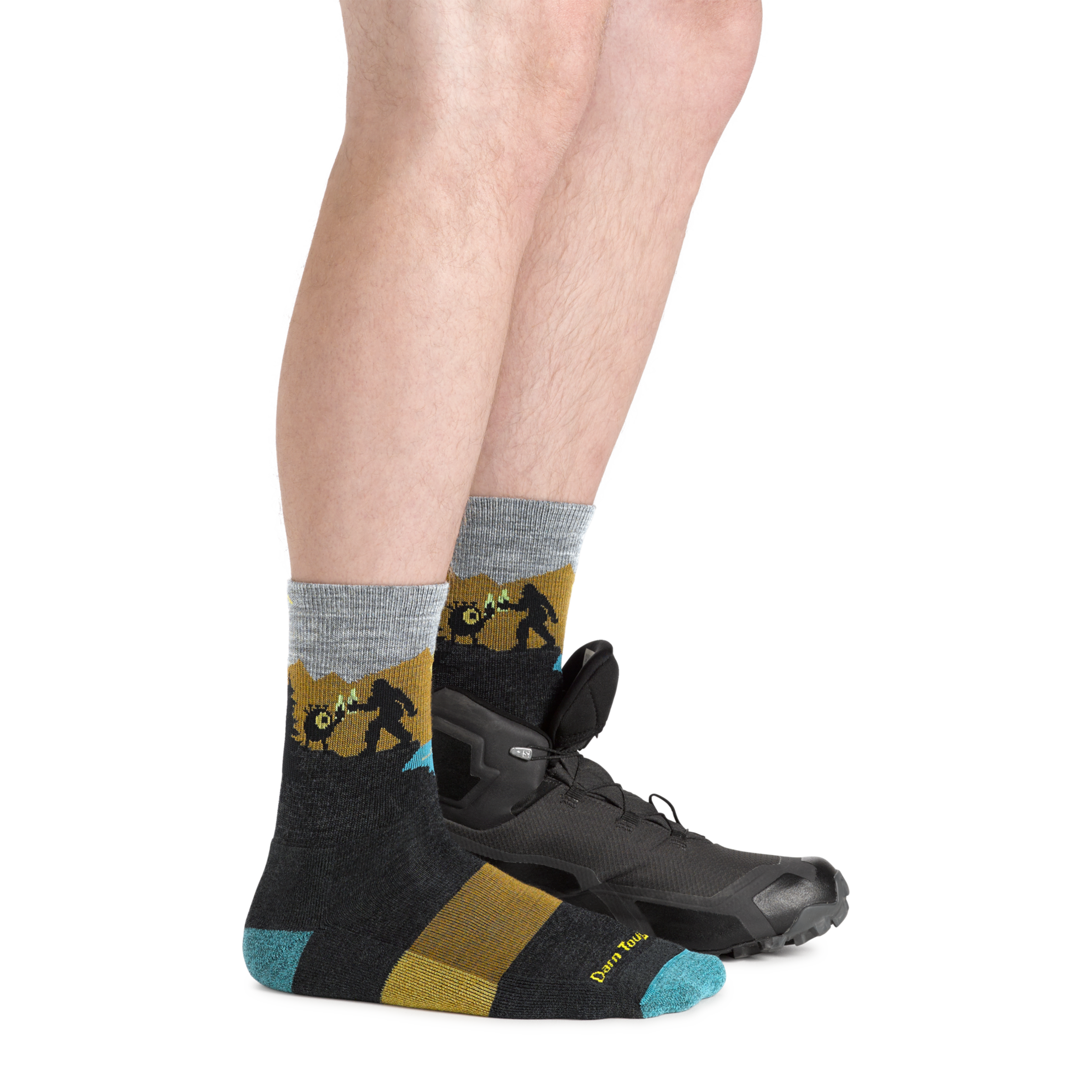 Men's Close Encounters Micro Crew Midweight Hiking Socks - Image 10
