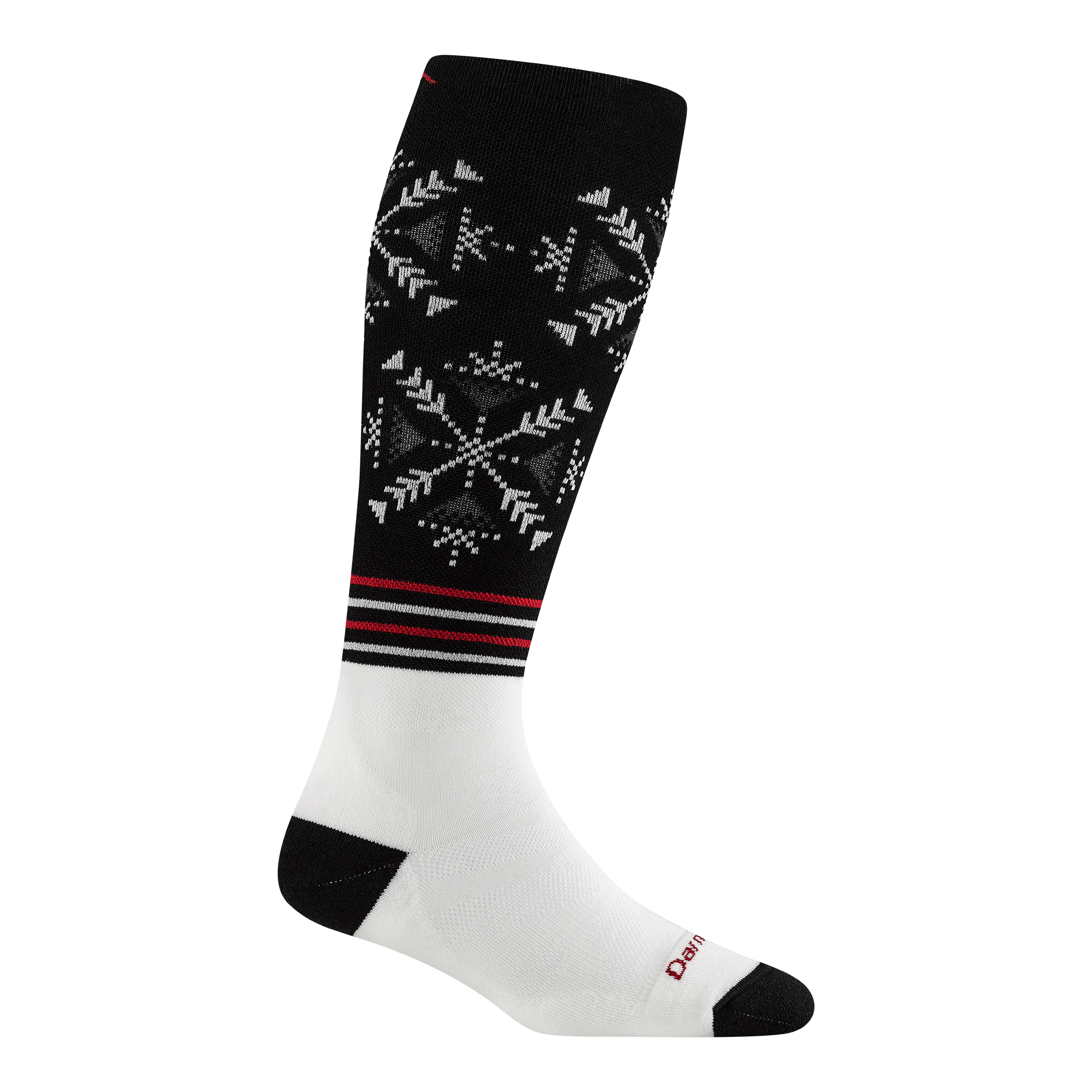 Women's Snowfall Over-the-Calf Midweight Ski & Snowboard Socks - Image 2