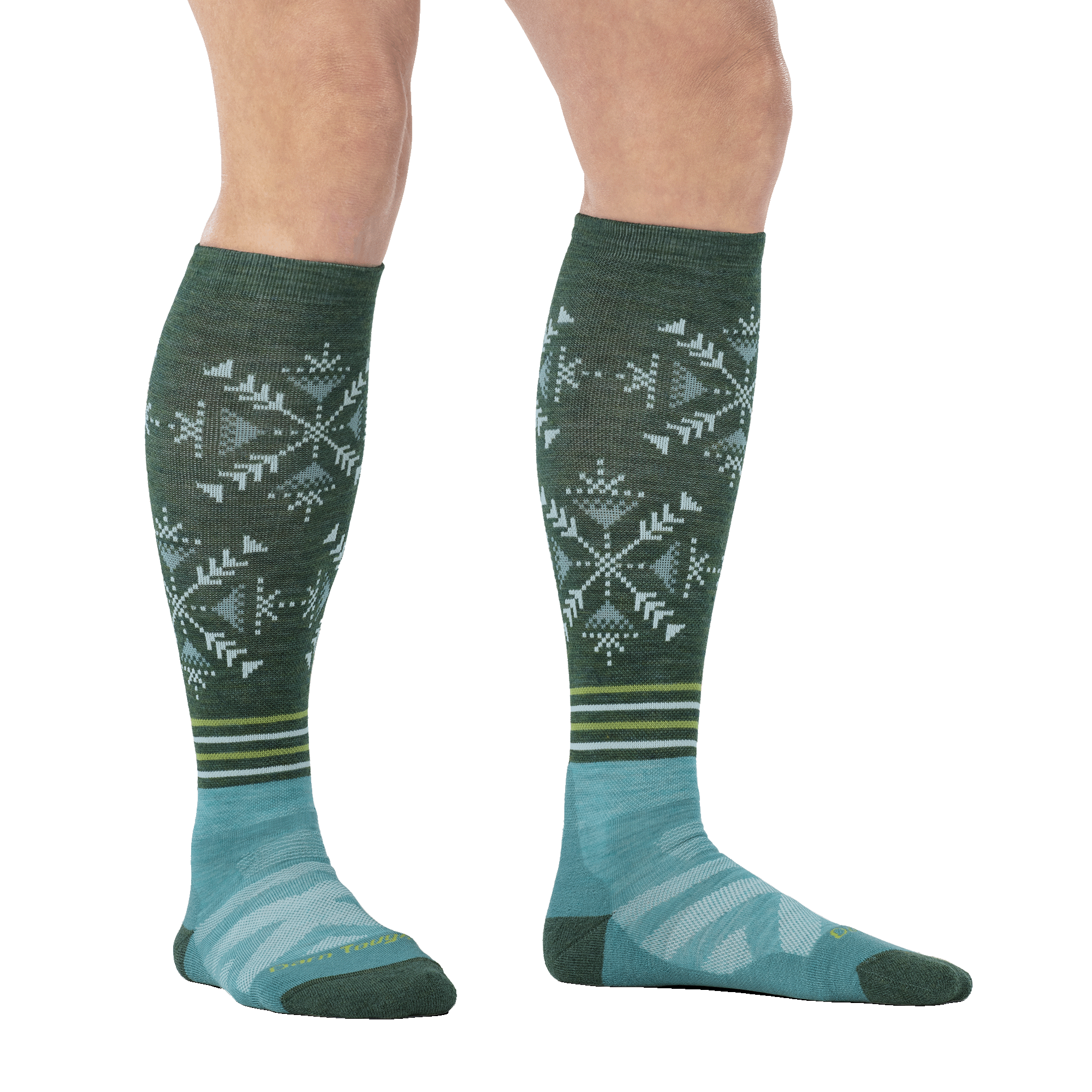 Women's Snowfall Over-the-Calf Midweight Ski & Snowboard Socks - Image 7